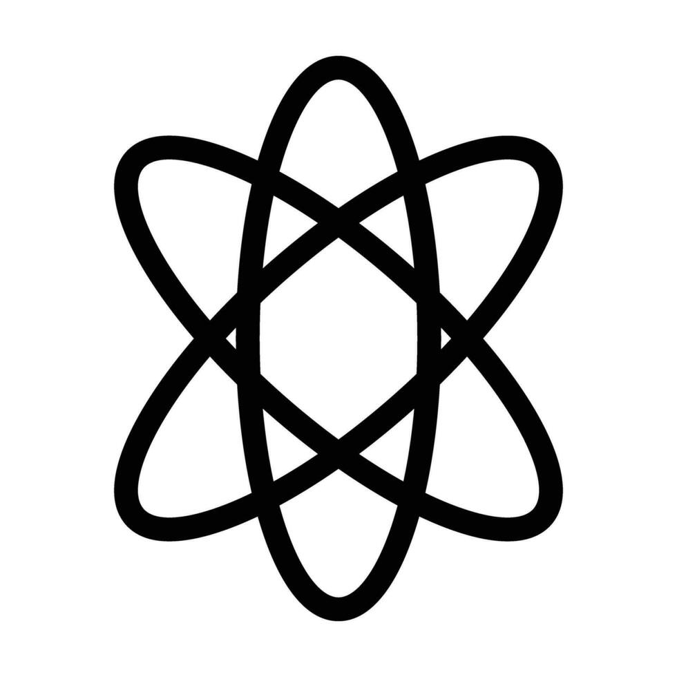Atom Vector Glyph Icon For Personal And Commercial Use.