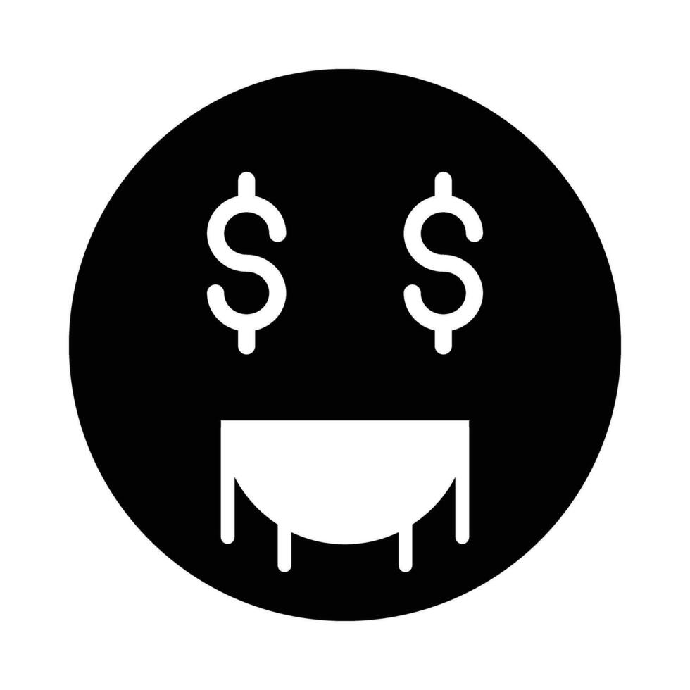 Greed Vector Glyph Icon For Personal And Commercial Use.