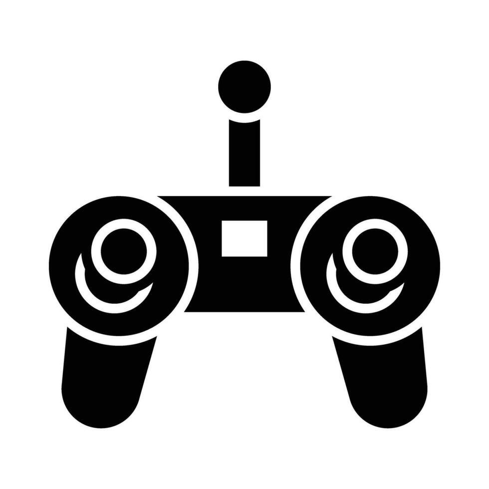 Joystick Vector Glyph Icon For Personal And Commercial Use.