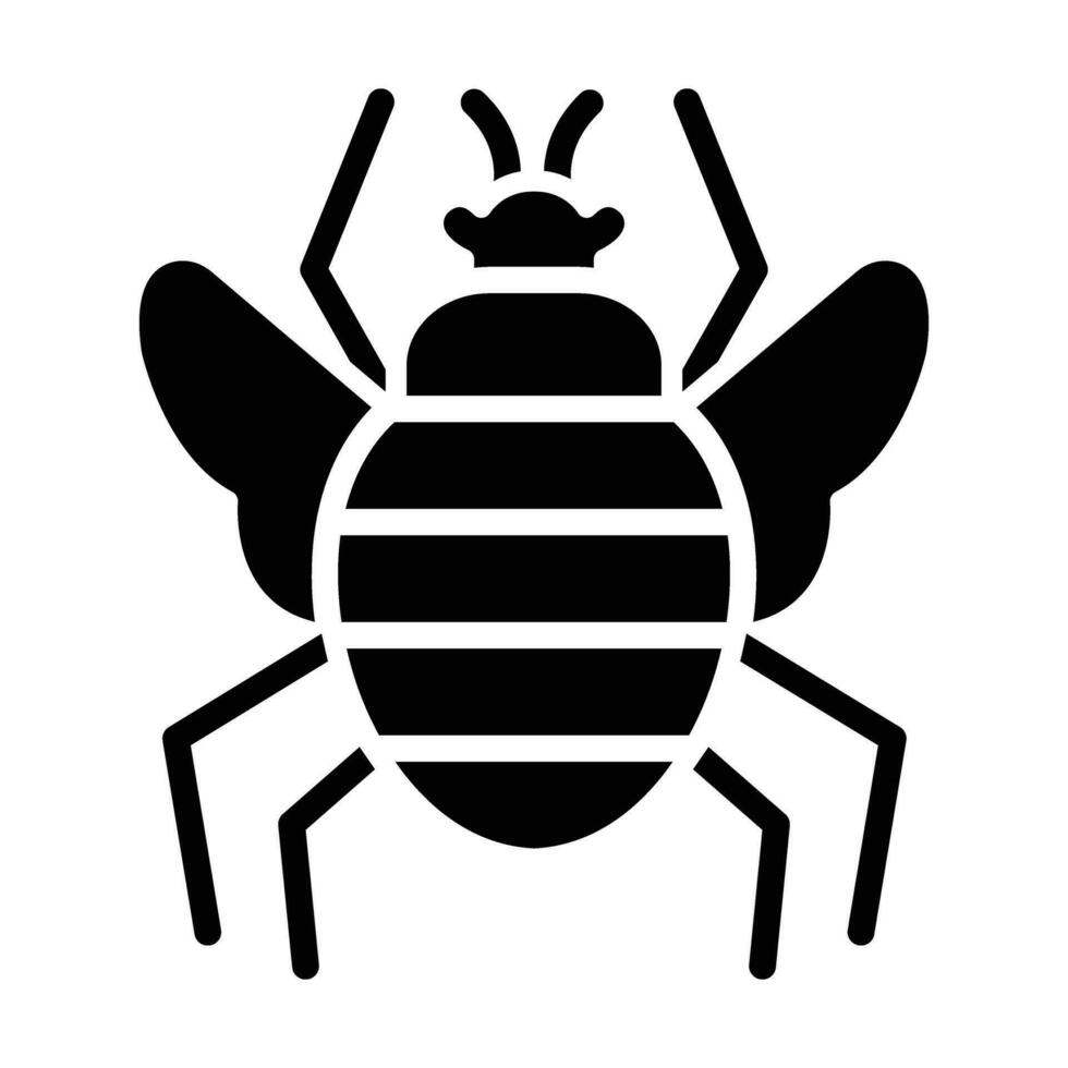 Fleas Vector Glyph Icon For Personal And Commercial Use.