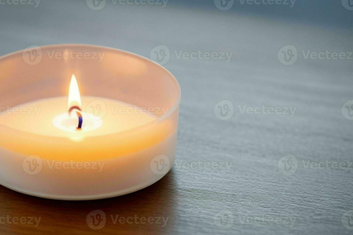 candles with flame. background.. AI Generative Pro Photo