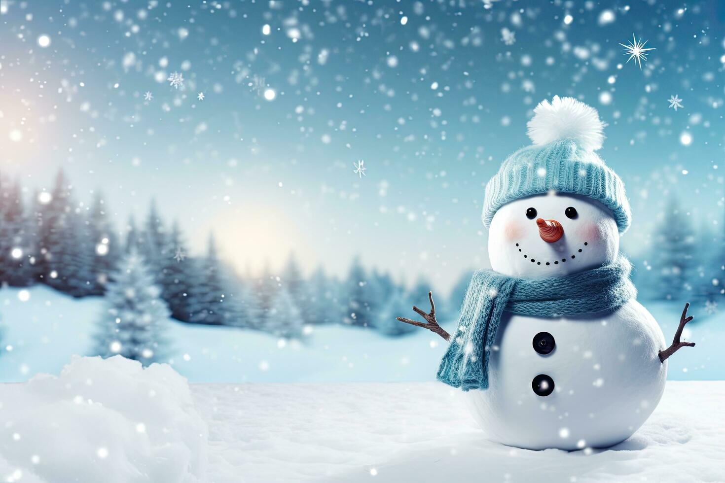 Snowman Christmas Desktop Wallpaper Background, Winter, Season, Snow  Background Image And Wallpaper for Free Download