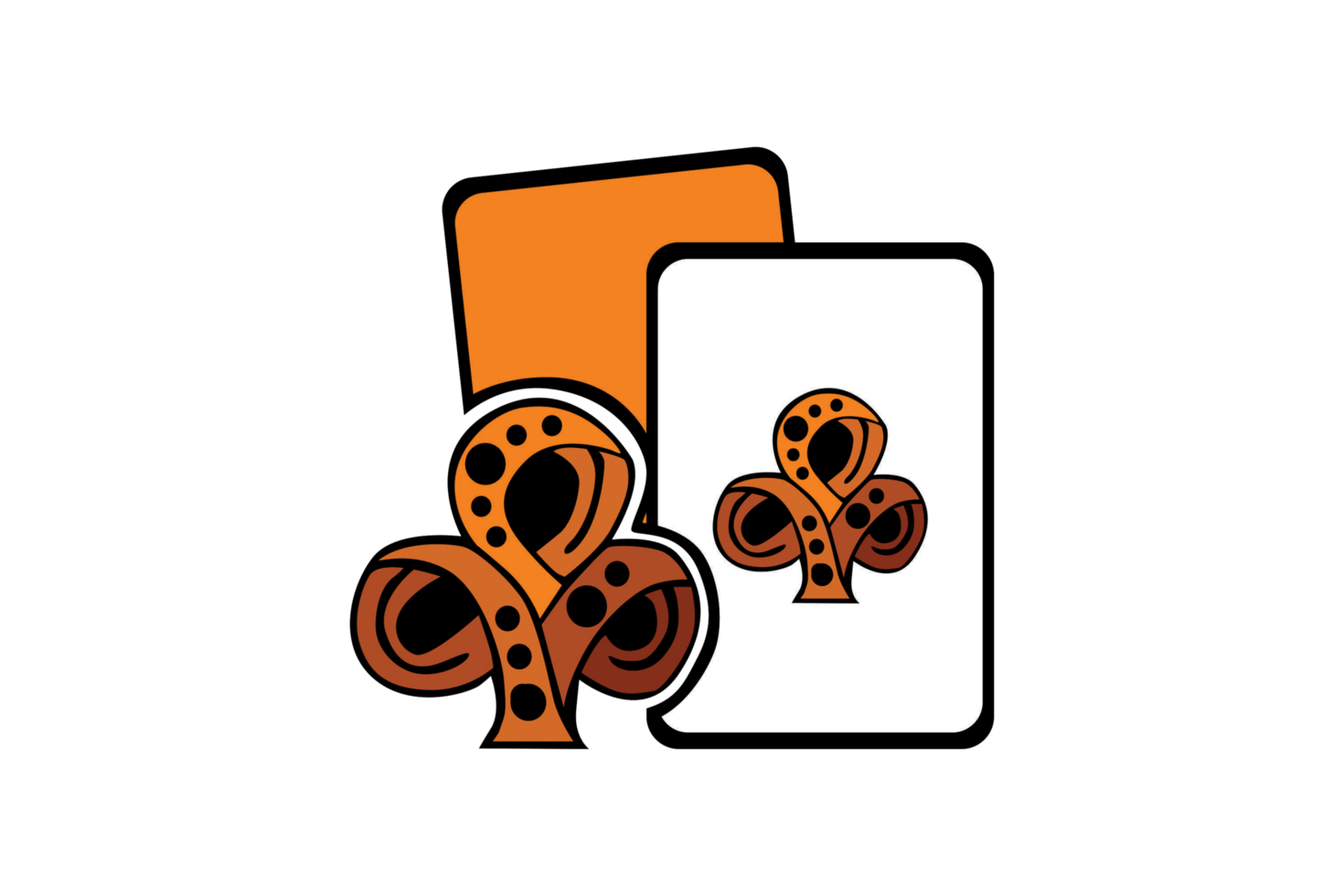 Poker Card Clover Card Symbol 33856003 PNG