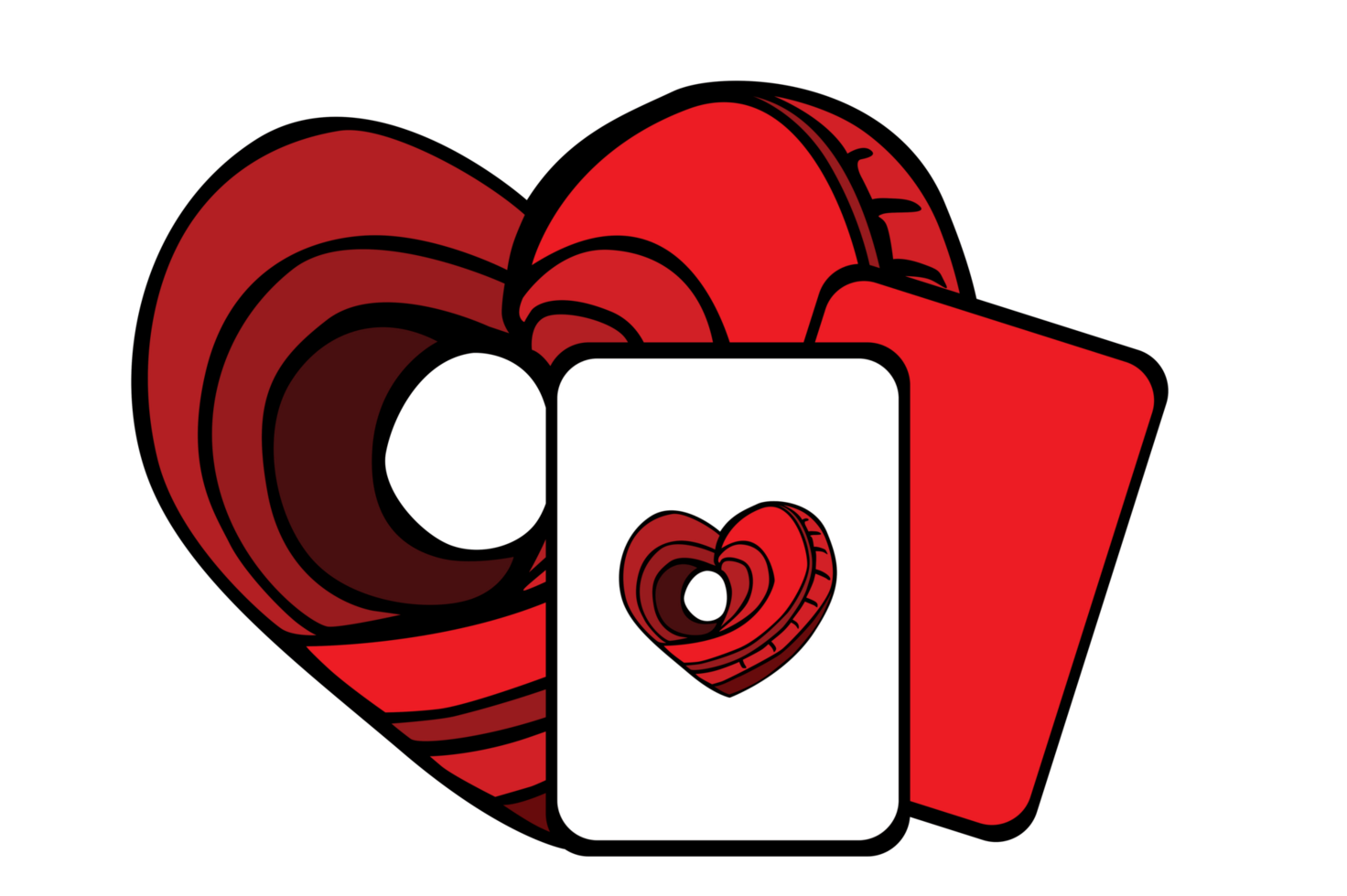 poker kaart - hart kaart symbool png