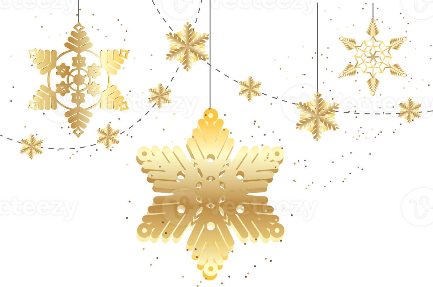 New year cartoon element png