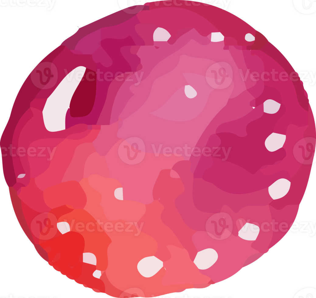 watercolor shape with dots png