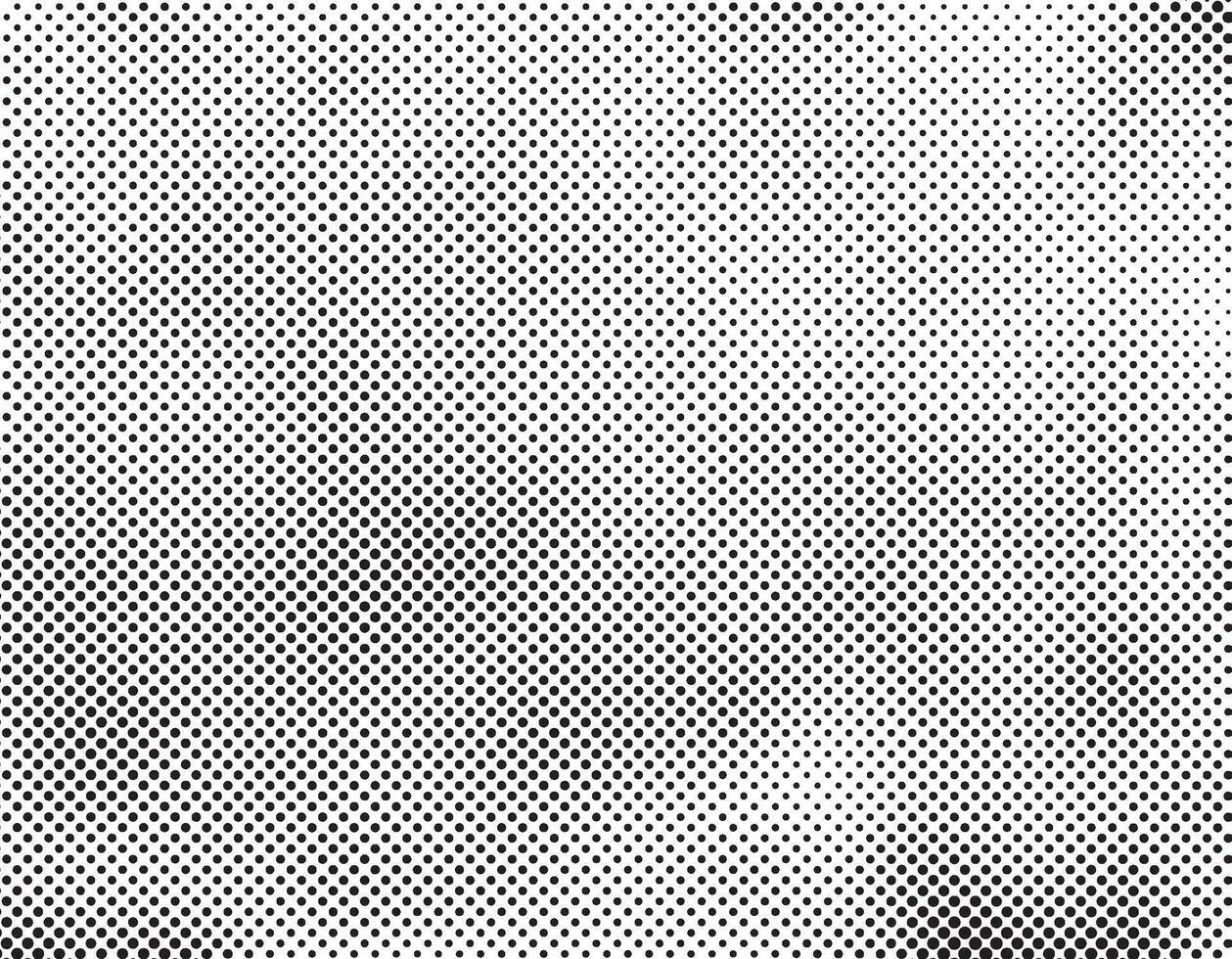 Abstract halftone dot backdrop in white and black tones in grunge style, monochrome background for business card, poster, interior design, sticker, website, advertising vector
