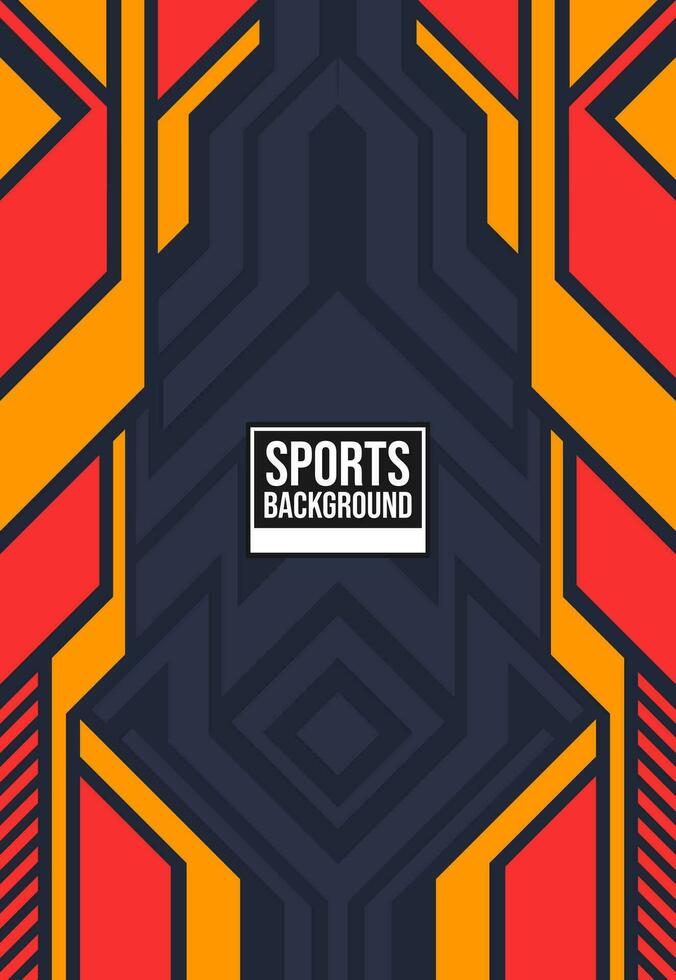 Soccer jersey sport background design for sublimation vector