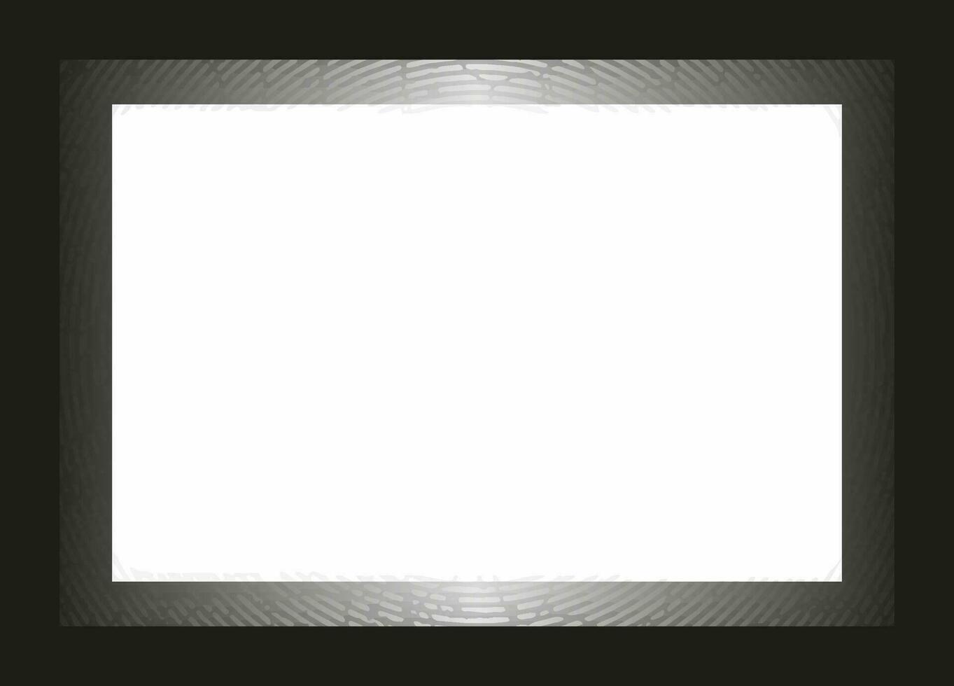 grunge frame with square frame vector, Black and white Grunge photo frame, Grunge border background. Abstract vintage grunge round stock brush album element, square vector template old photo frame
