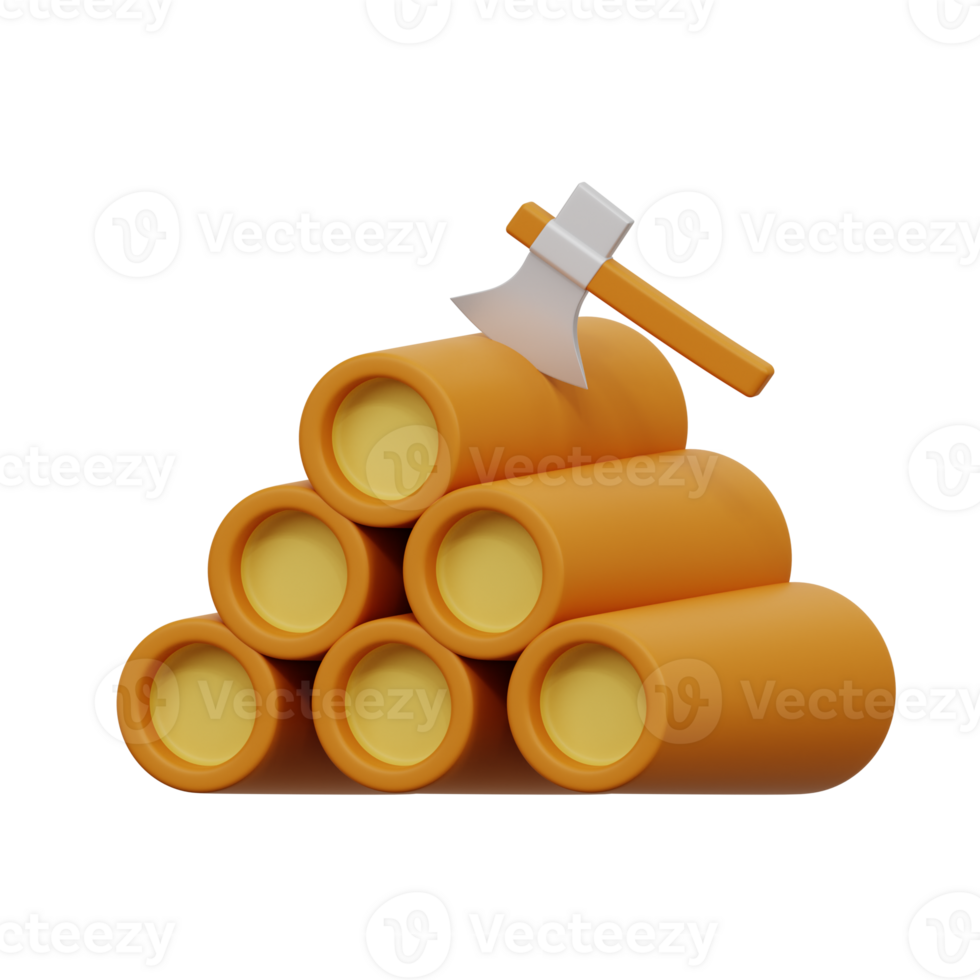 Wood 3d icon png