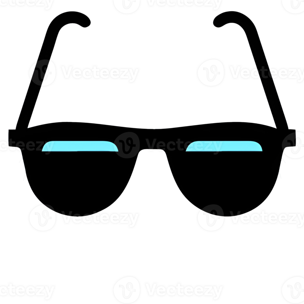 illustration of a sunglasses AI generated png