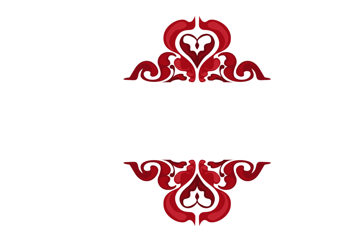 Flora Ornament Border With Design With Transparent Background png