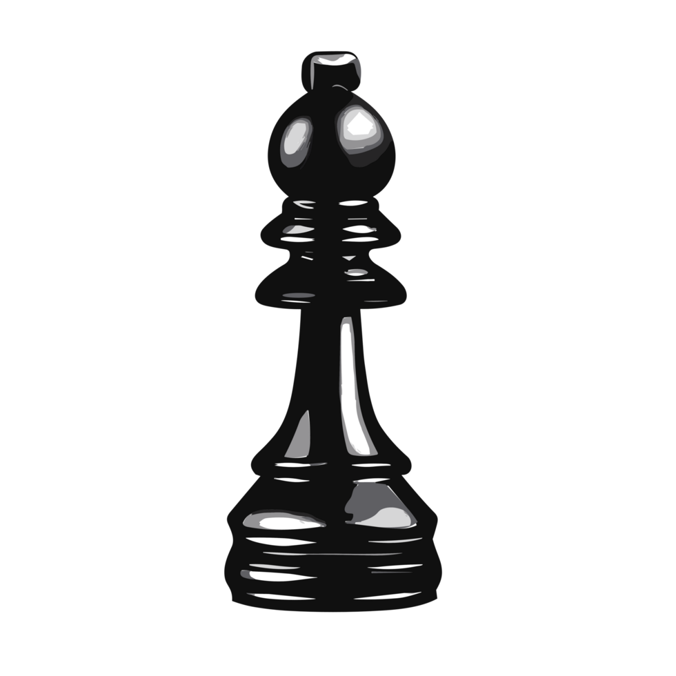 chess pieces. Chess piece icon. Board game. AI Generative png