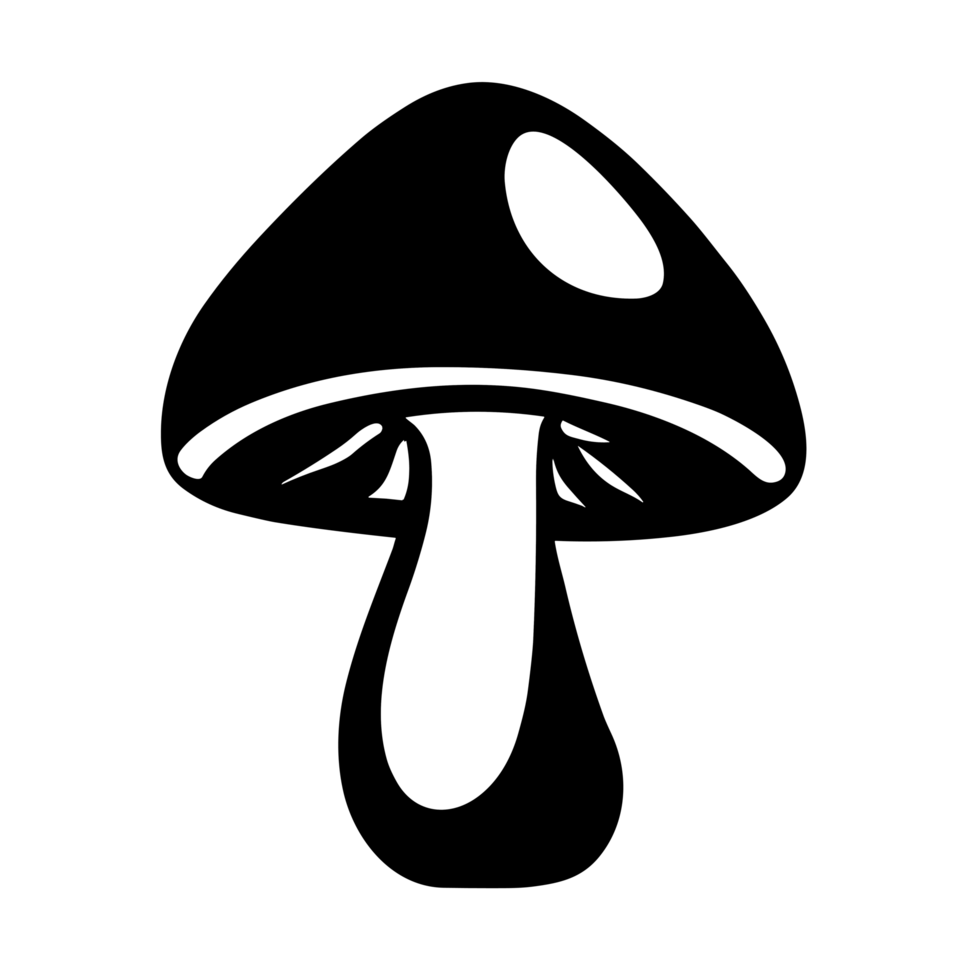 Mushroom icon. Mushroom Illustration, Mushrooms Collection. Magic