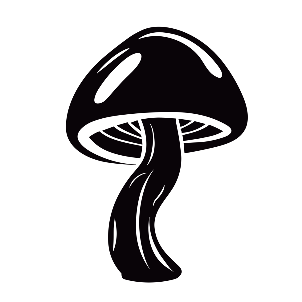 Mushroom icon. Mushroom Illustration, Mushrooms Collection. Magic