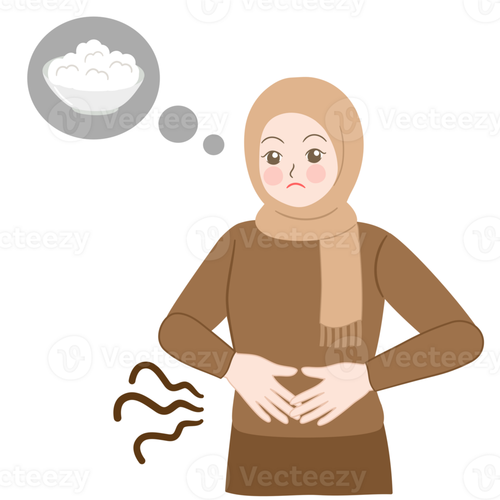 hungry character clipart png