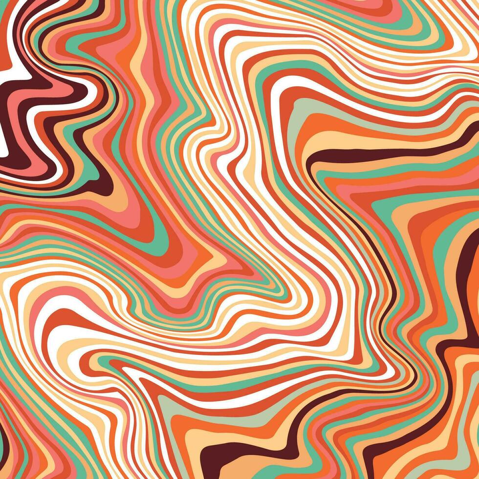 Abstract psychedelic groovy background. Abstract background. vector