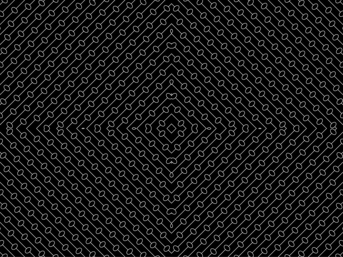Oval and Lines Motif Pattern, can use for Contemporary Decoration, Ornate, Background, Fashion, Textile, Fabric, Tile, Wallpaper, Cover, Wrapping, Carpet, etc. vector