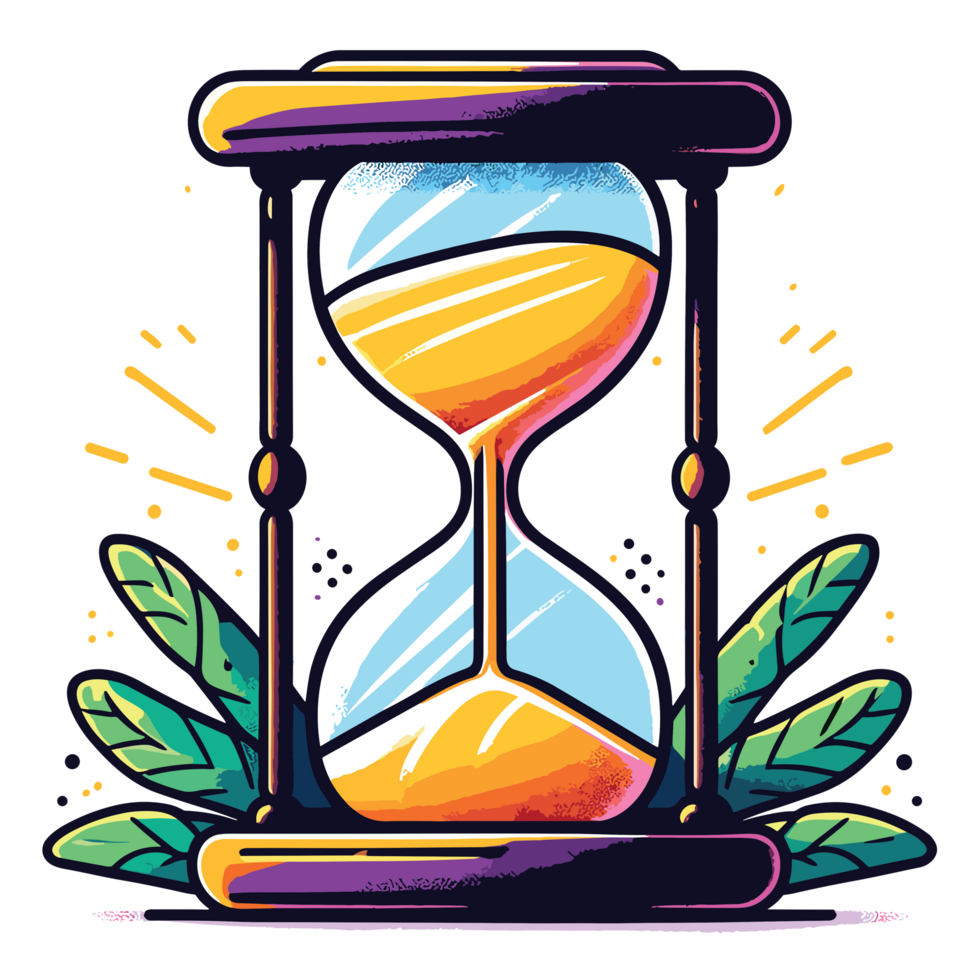 Sanda Clock Clipart - Ai Generative png