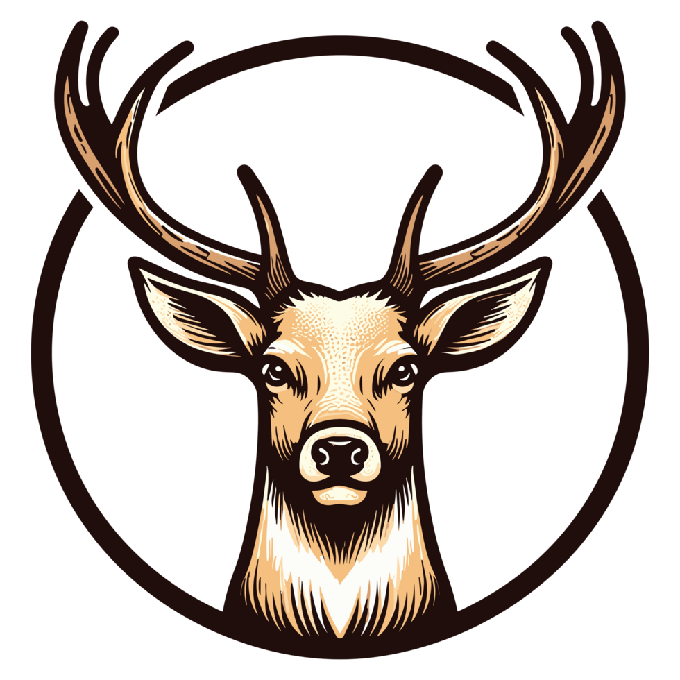 Christmas Reindeer Clipart - Ai Generative png