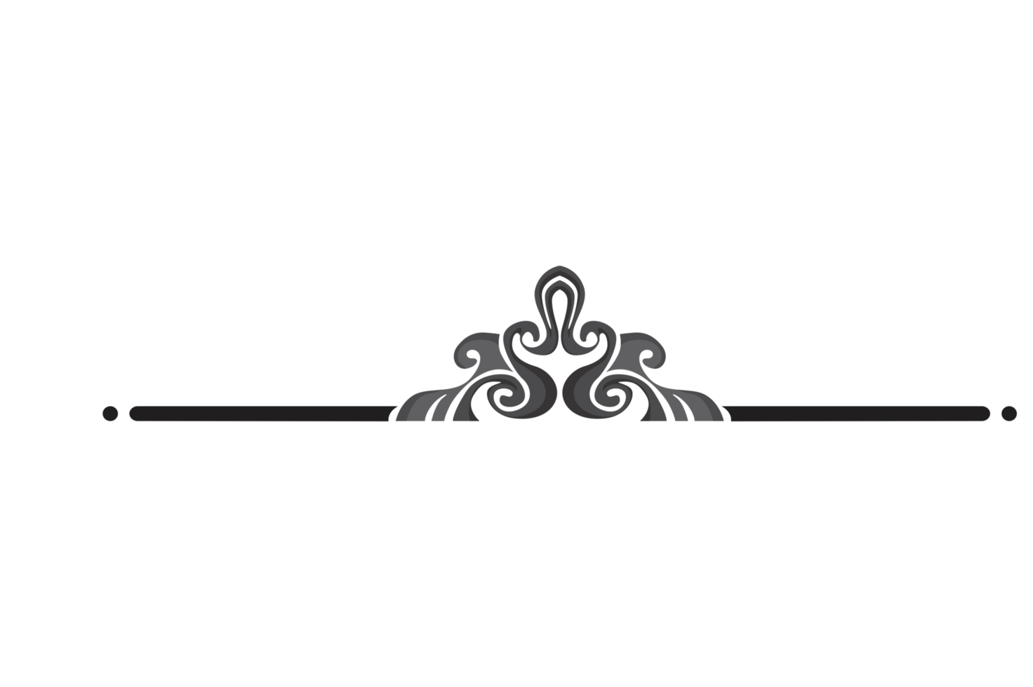 Swirl Ornament Border With Transparent Background png