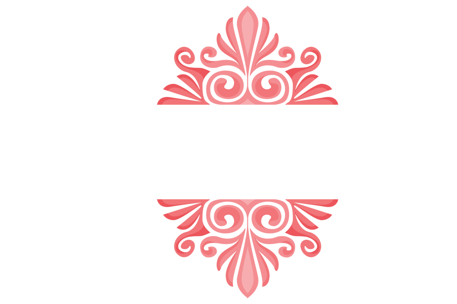 Wings Ornament Border With Transparent Background png