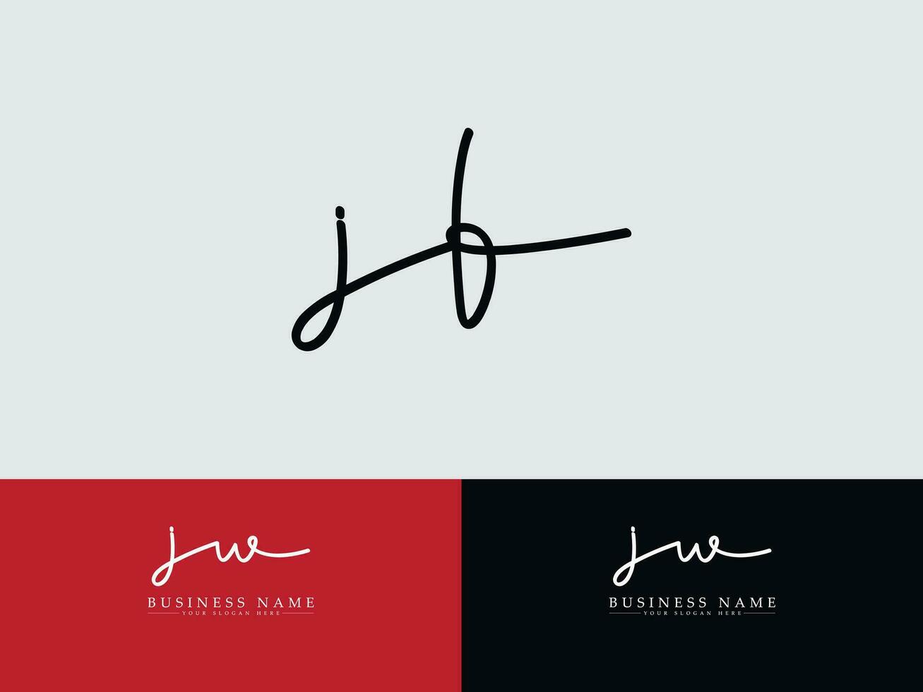 Initial Ff Letter Logo, Signature FF Logo Icon Design vector