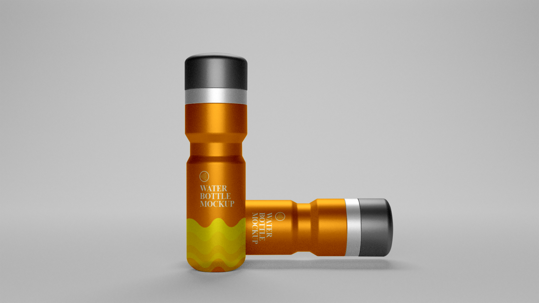 PSD sports water bottle mockup free psd