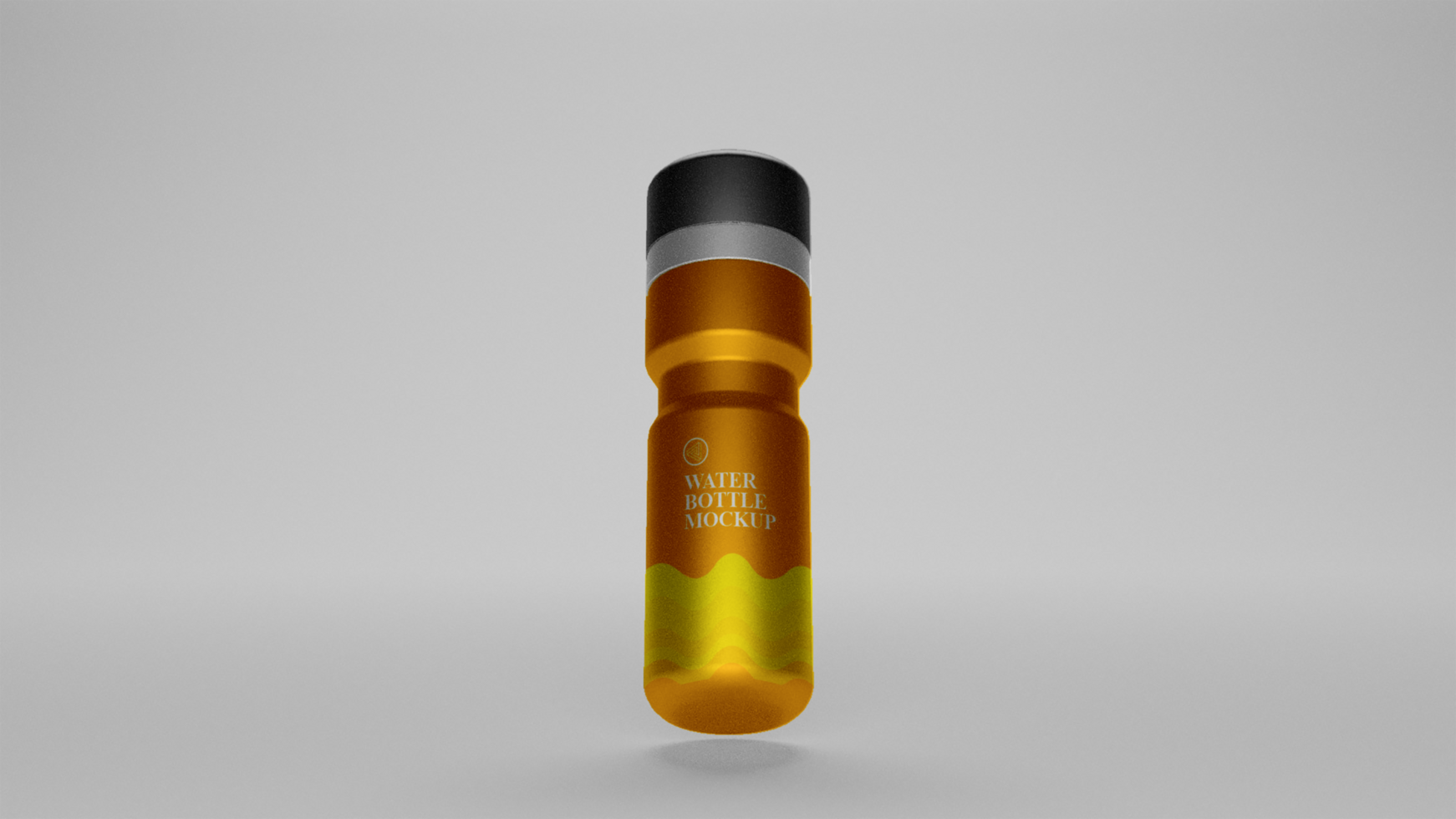 PSD sports water bottle mockup free psd