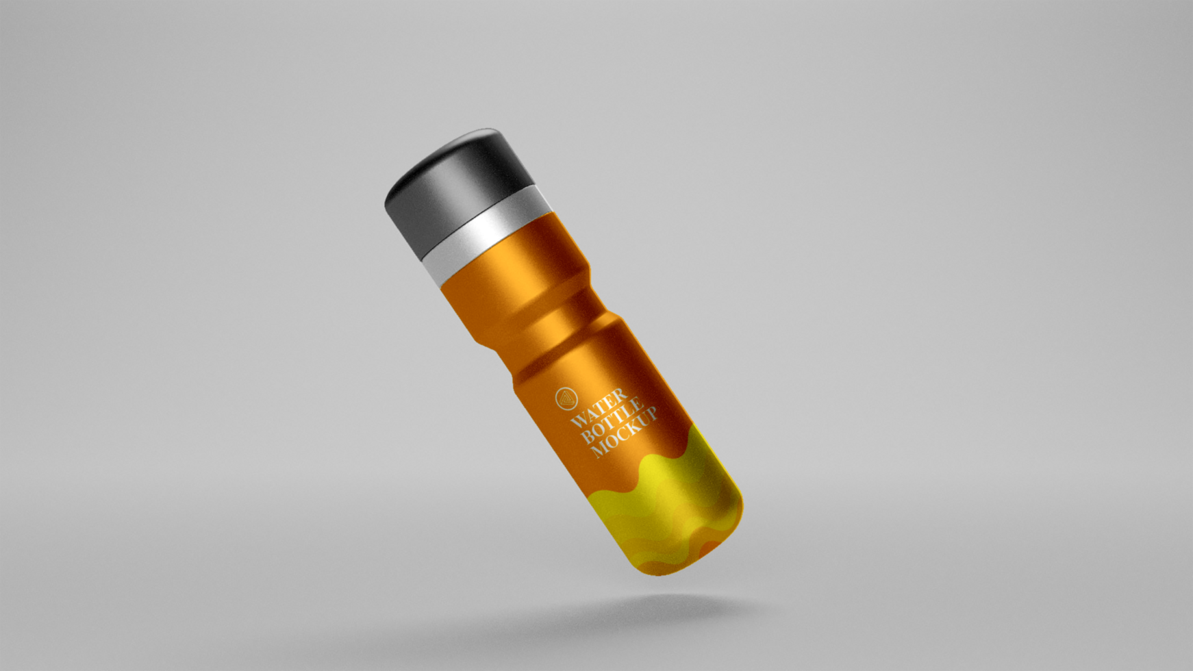 PSD sports water bottle mockup free psd