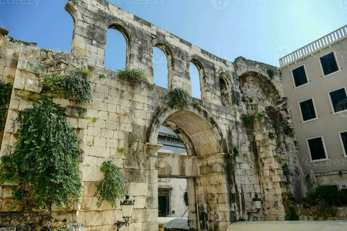 the ruins of the old city photo