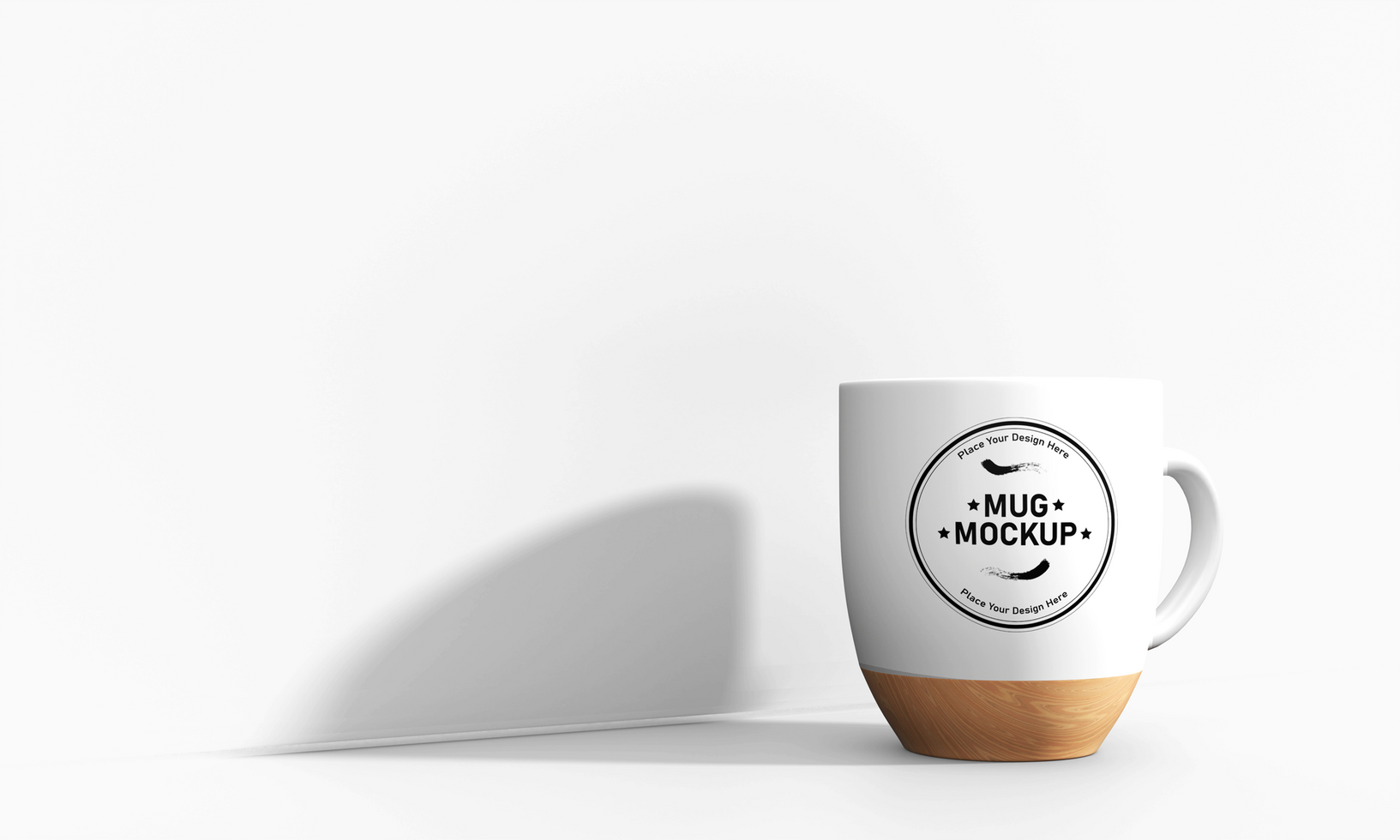 simple and attractive mug mockup for business use psd