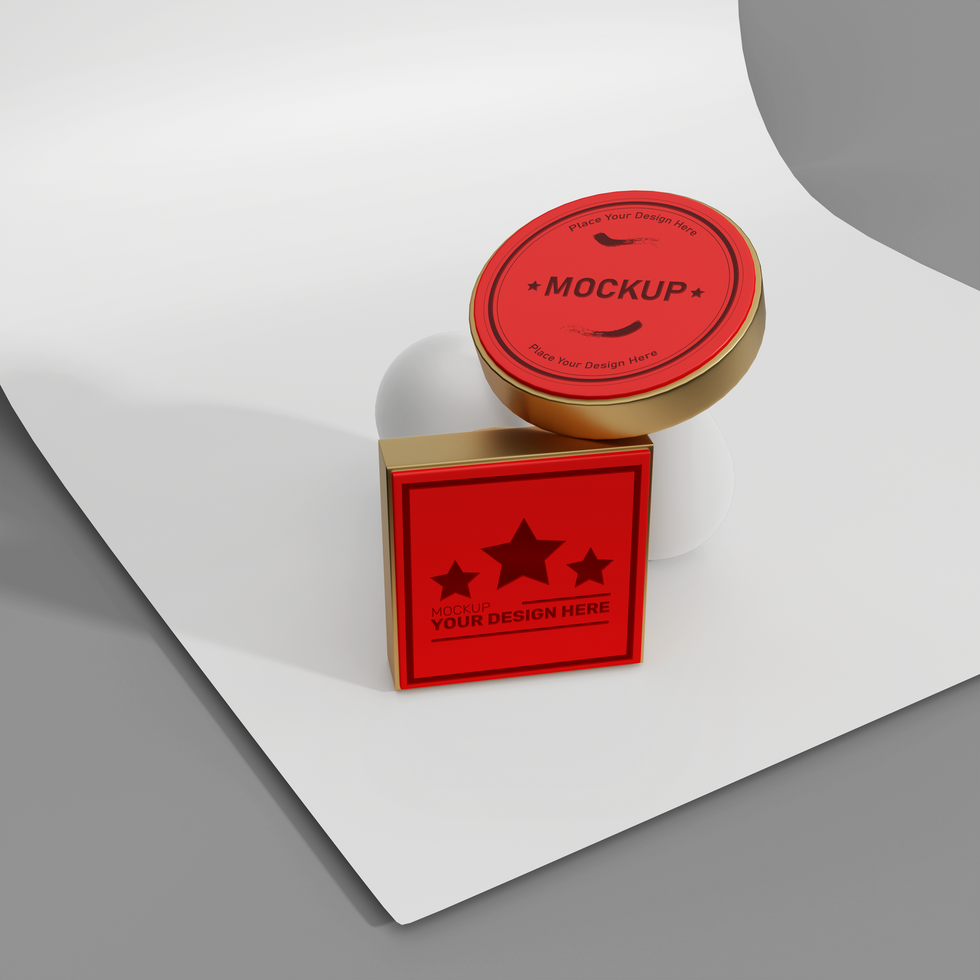 simple and attractive stamp mockups for business use psd