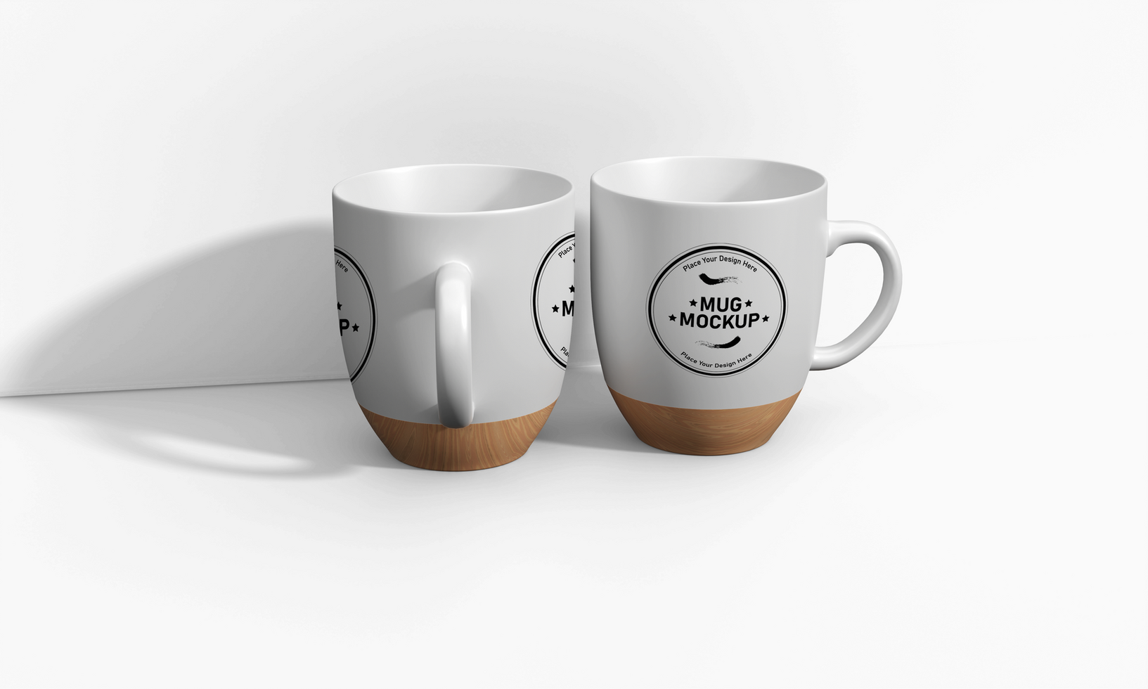 simple and attractive mug mockup for business use psd