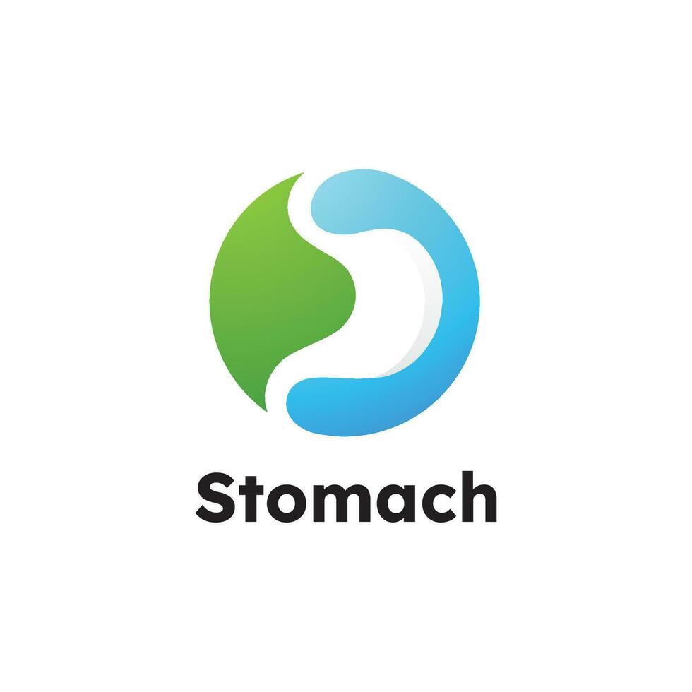 Stomach Care Logo Vector Design Template, Creative stomach Symbol