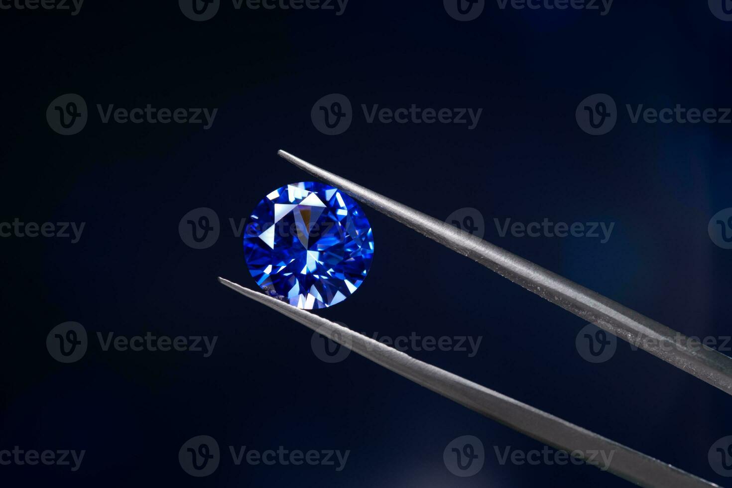 The Precious Blue Sapphire Gemstone photo