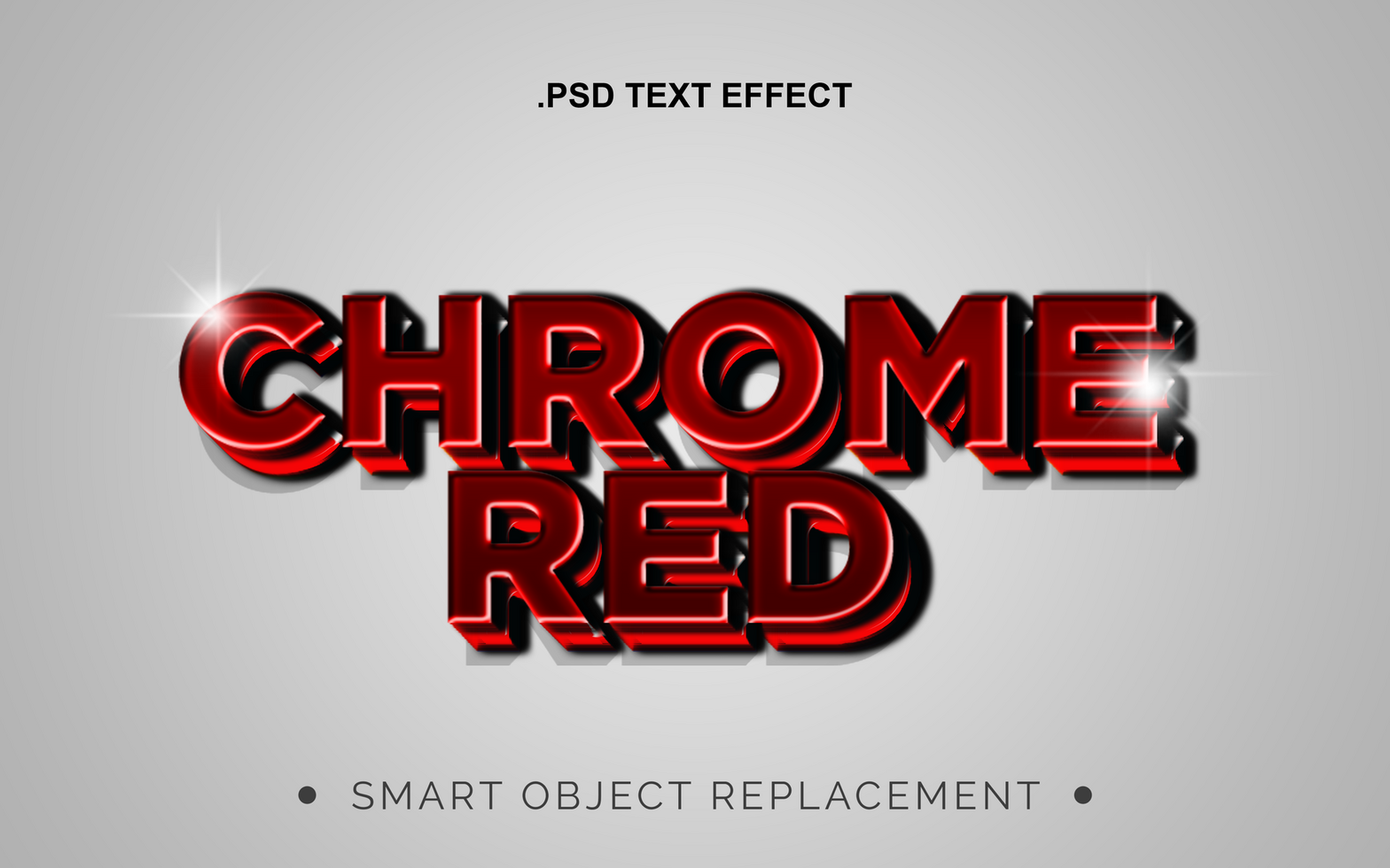 3D Realistic Texture Text Effect psd