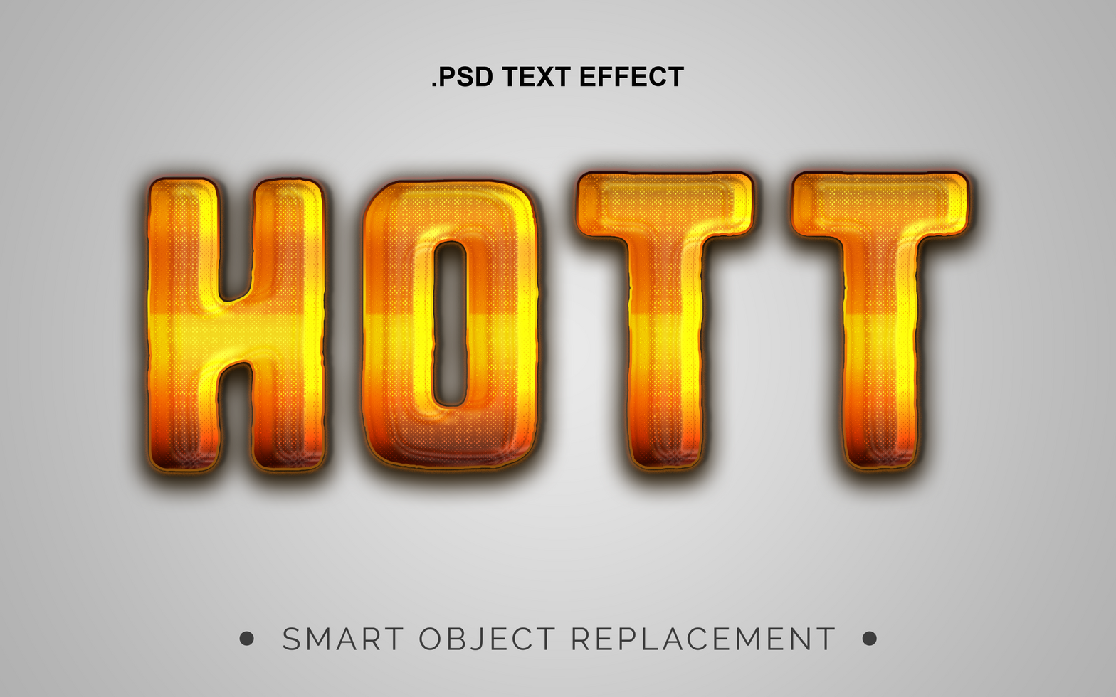 PSD 3D Text Effect