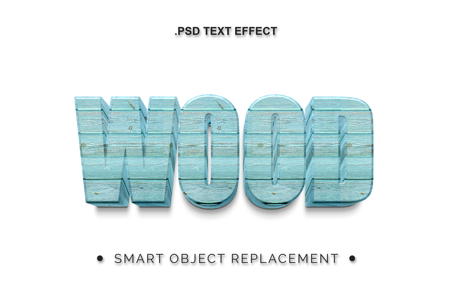 3D Bold Realistic Texturized PSD Text Effect