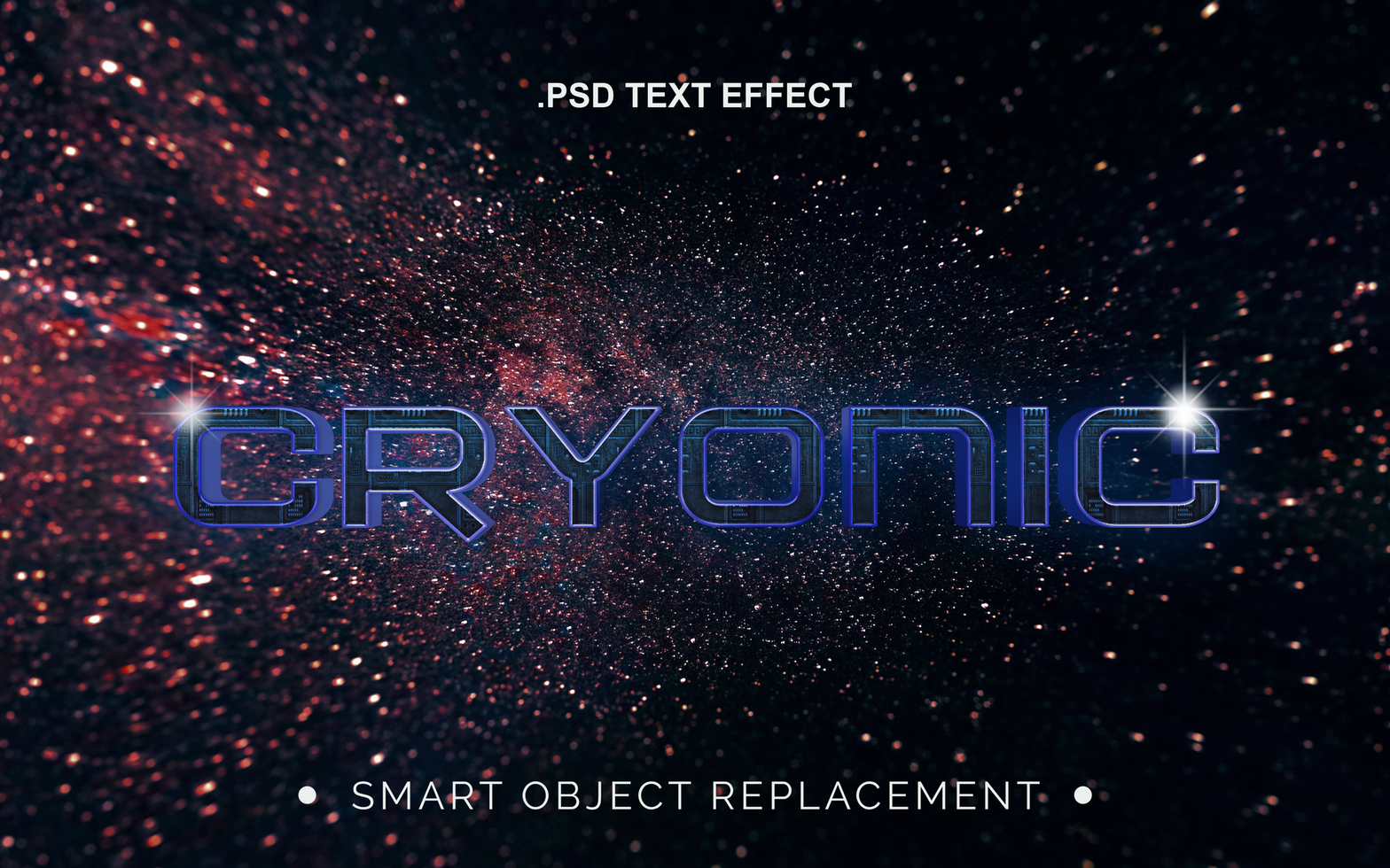 3D Realistic Text Effect For Movie and Cinematic Title psd