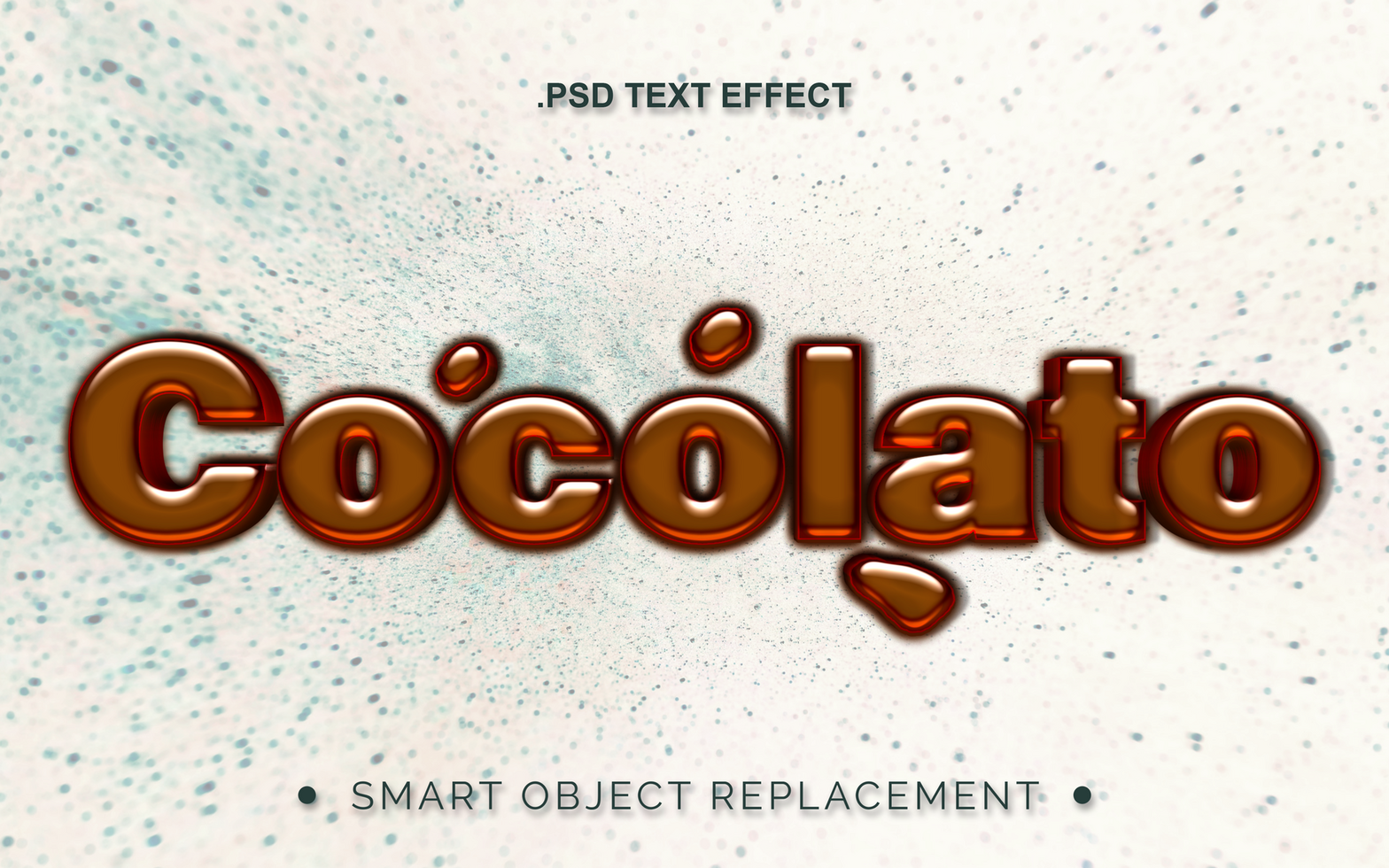 3D Realistic Text Effect For Movie and Cinematic Title psd