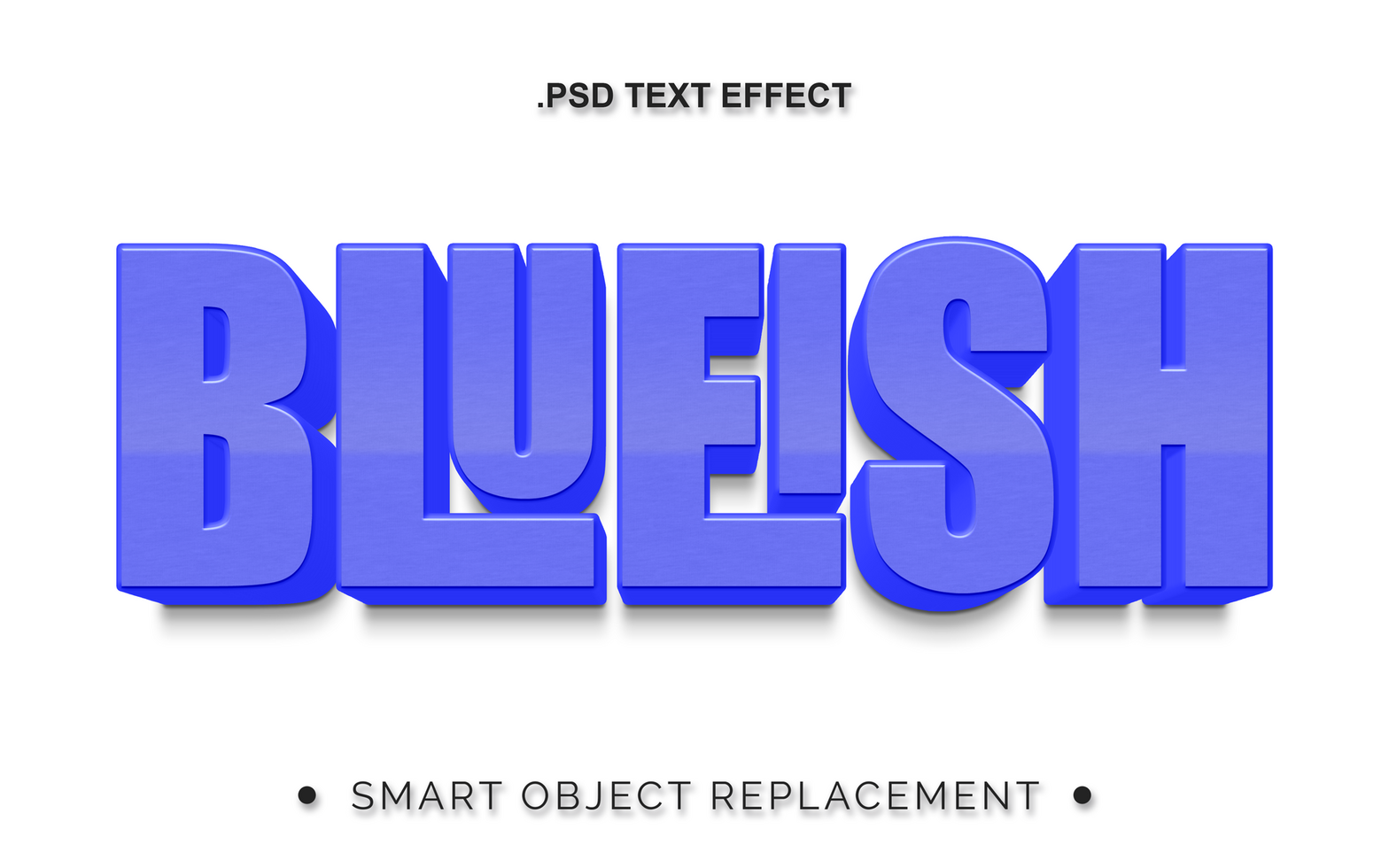 3D Bold Realistic Texturized PSD Text Effect
