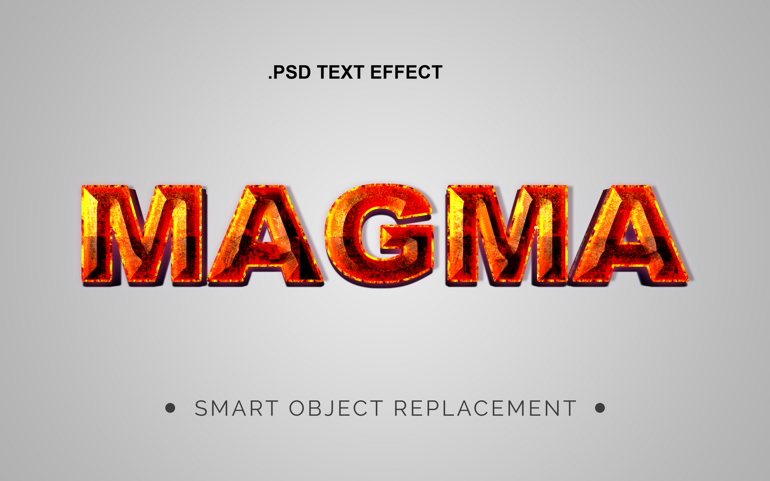 PSD 3D Text Effect