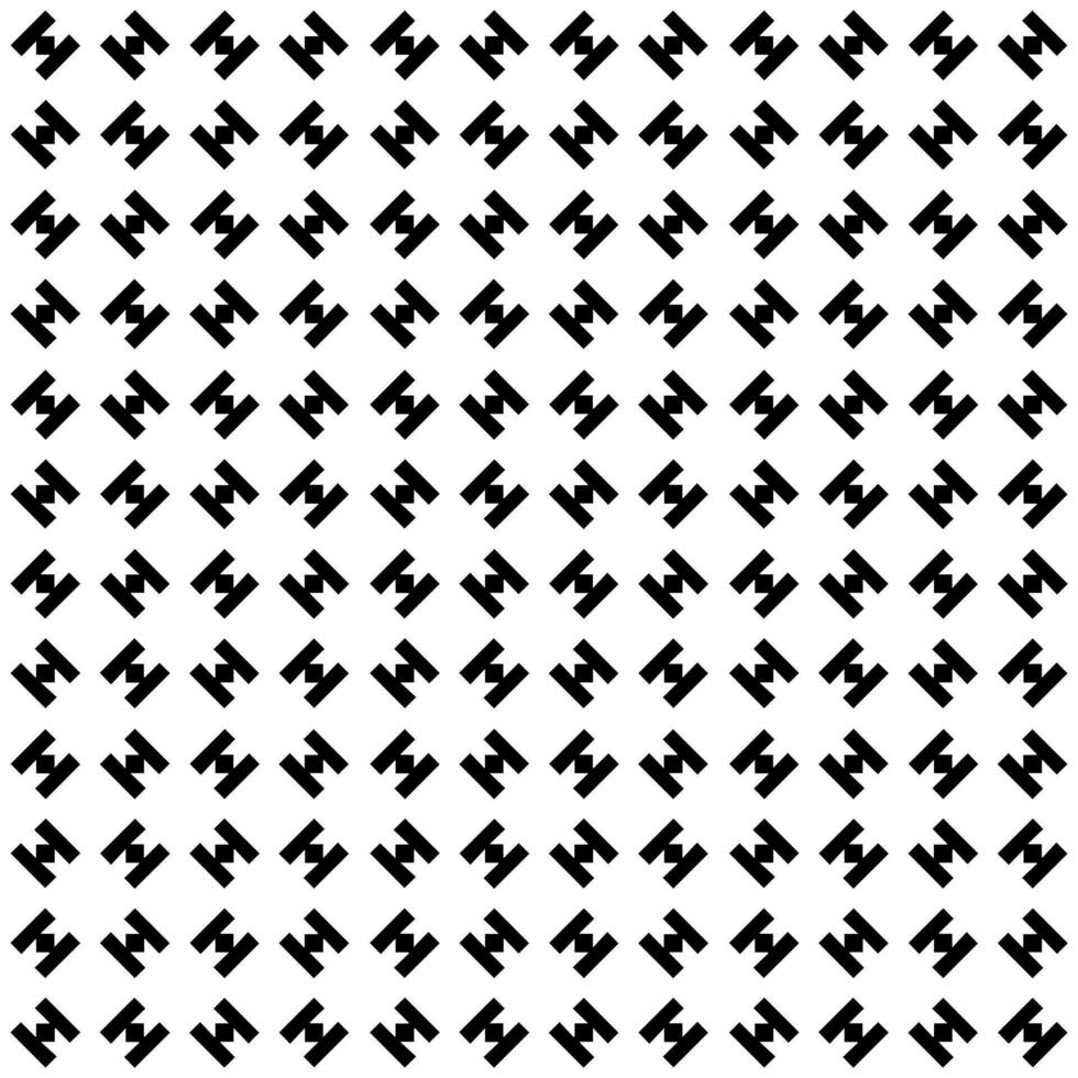 Black and white seamless abstract pattern. Background and backdrop. Grayscale ornamental design. vector