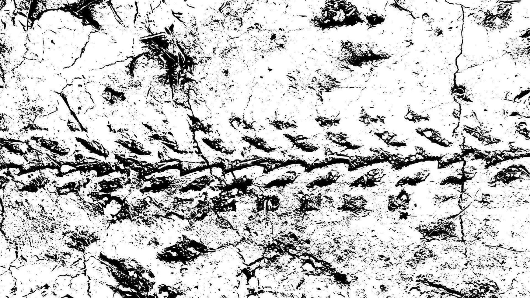 Rustic grunge vector texture with grain and stains. Abstract noise background. Weathered surface.