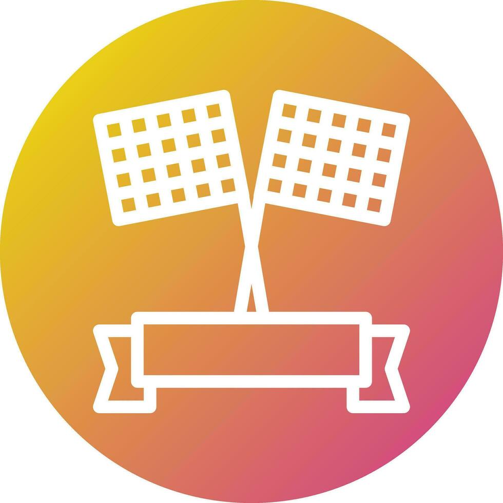 Flag Vector Icon Design Illustration