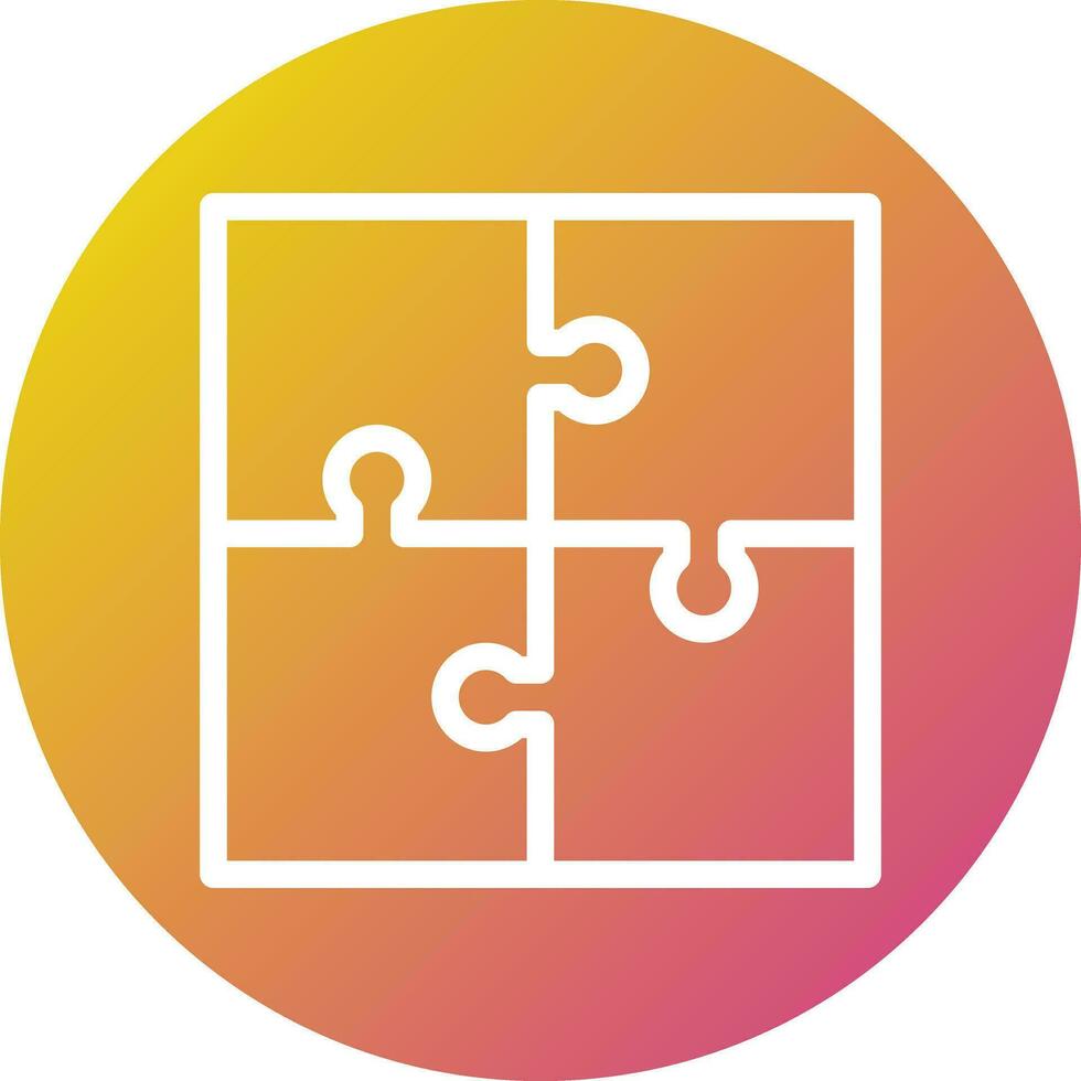 Puzzle Vector Icon Design Illustration