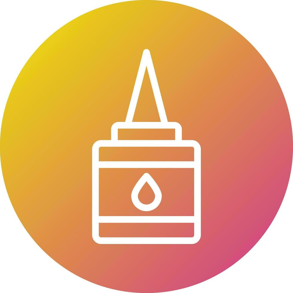 Liquid Glue Vector Icon Design Illustration
