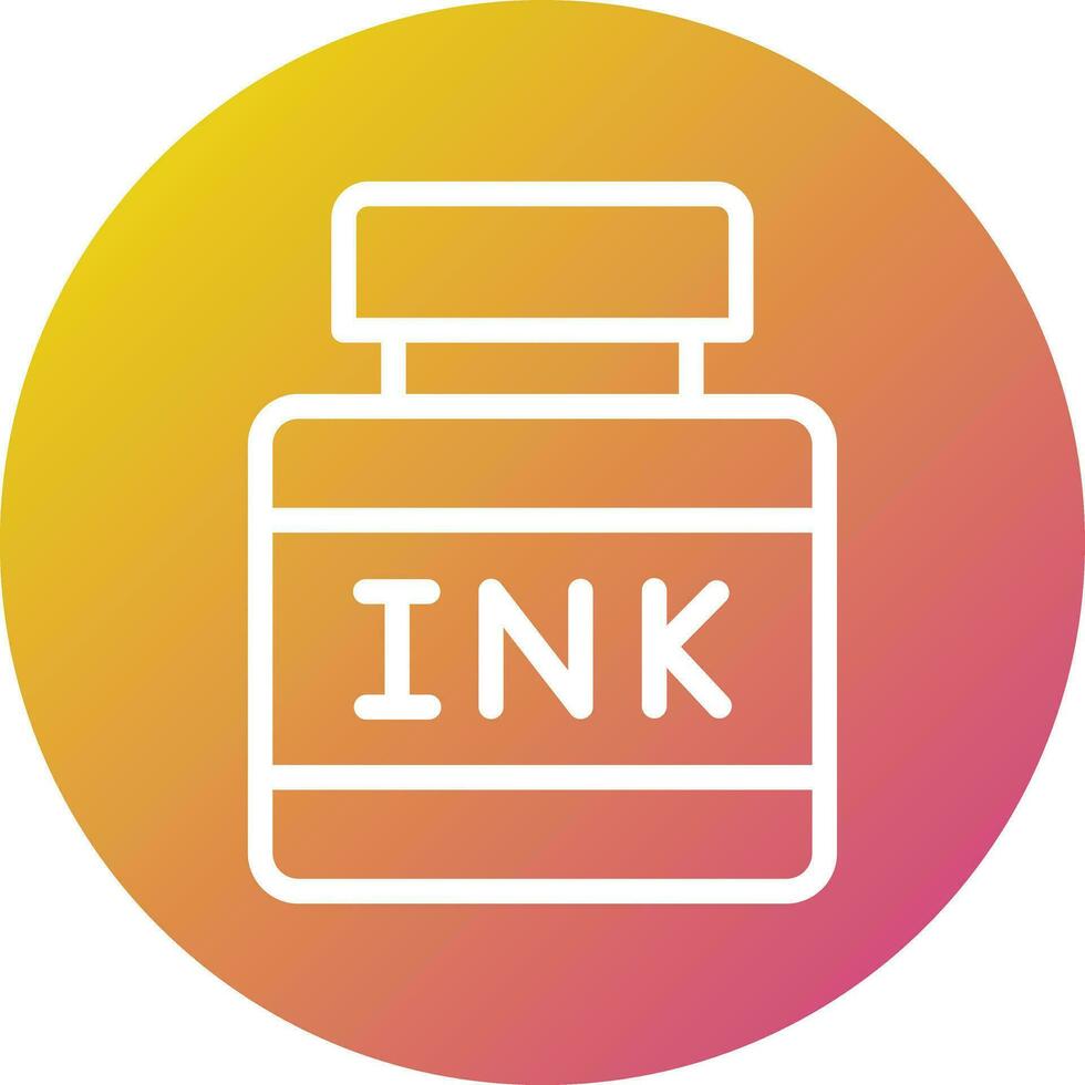 Ink Vector Icon Design Illustration