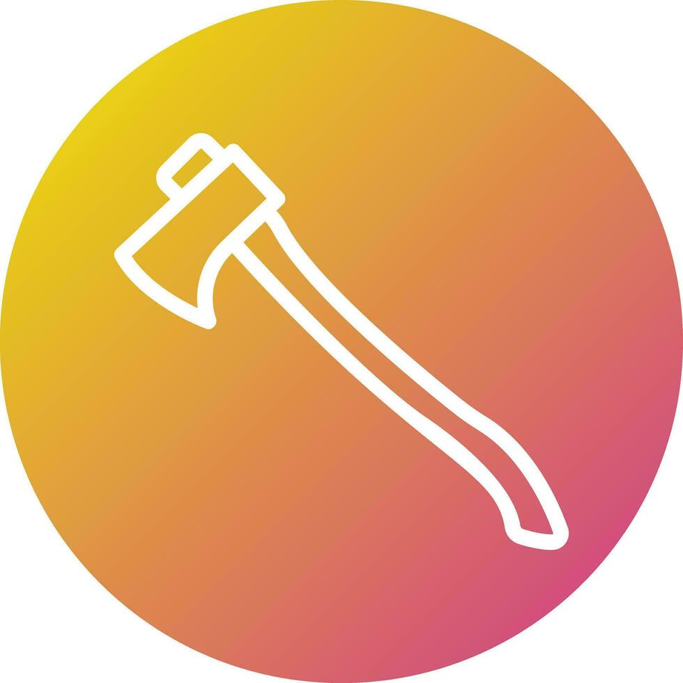 Axe Vector Icon Design Illustration